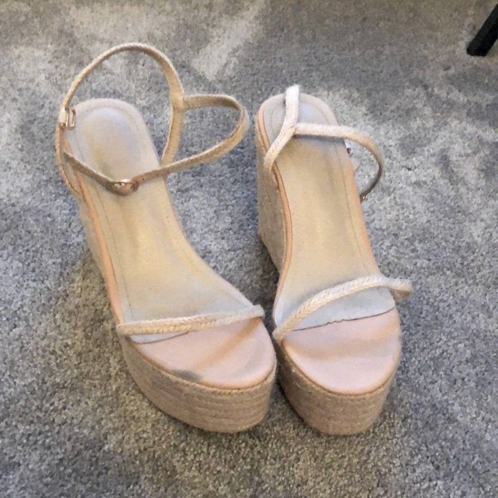 High platform wedges